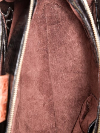 Nancy Gonzalez Snakeskin Top Handle Bag