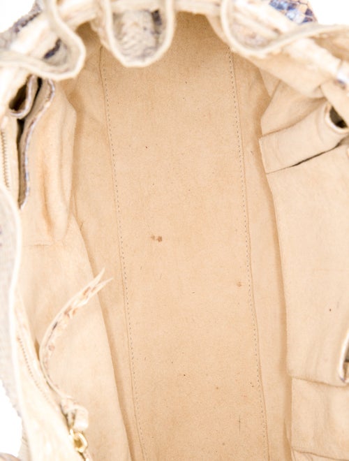 Nancy Gonzalez Snakeskin Top Handle Bag