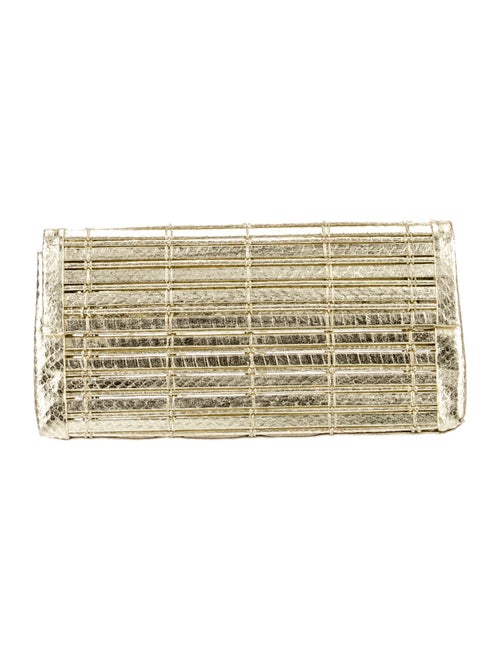 Nancy Gonzalez Leather Clutch