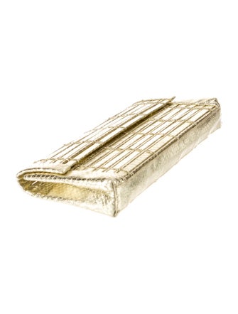 Nancy Gonzalez Leather Clutch