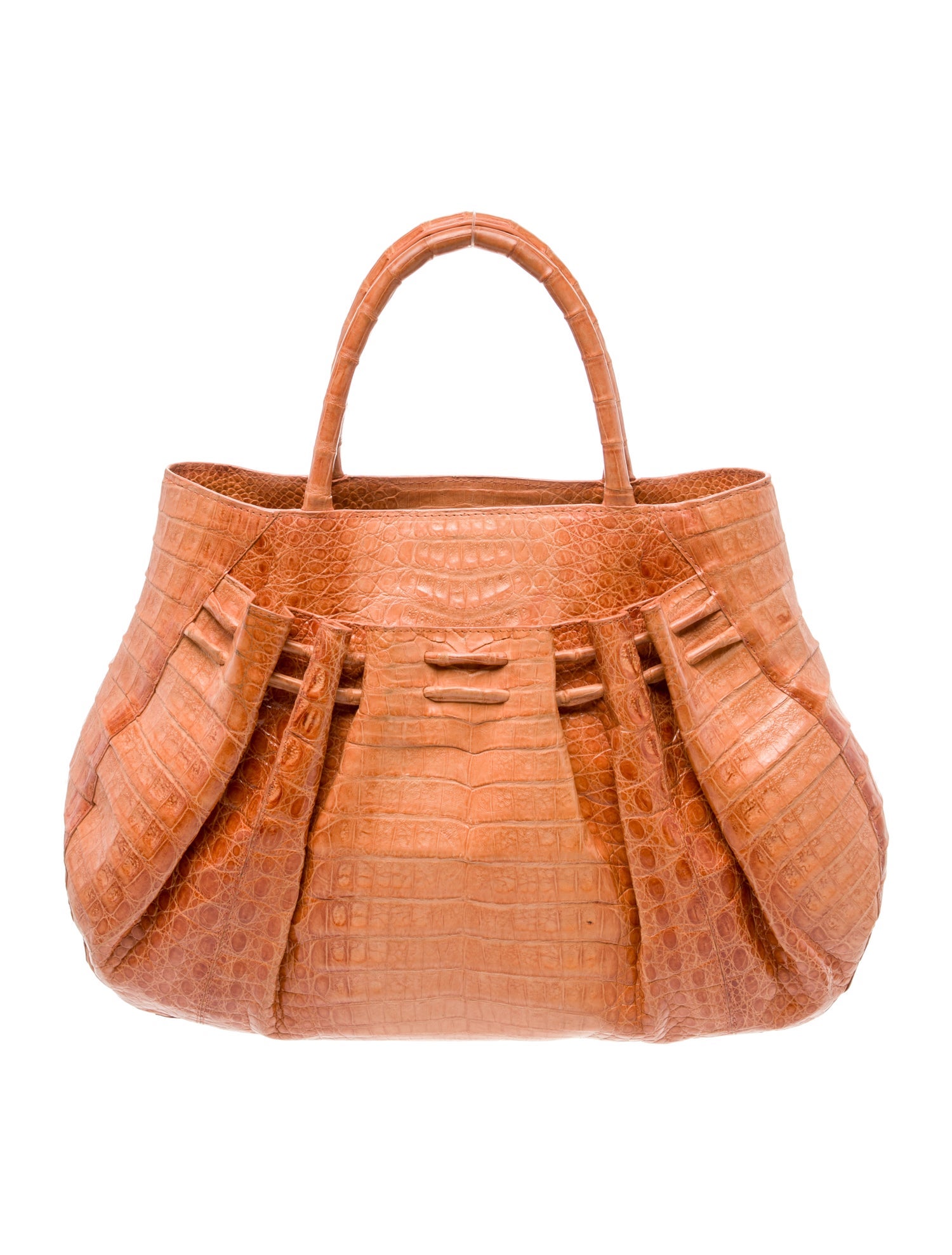Nancy Gonzalez Crocodile Top Handle Bag
