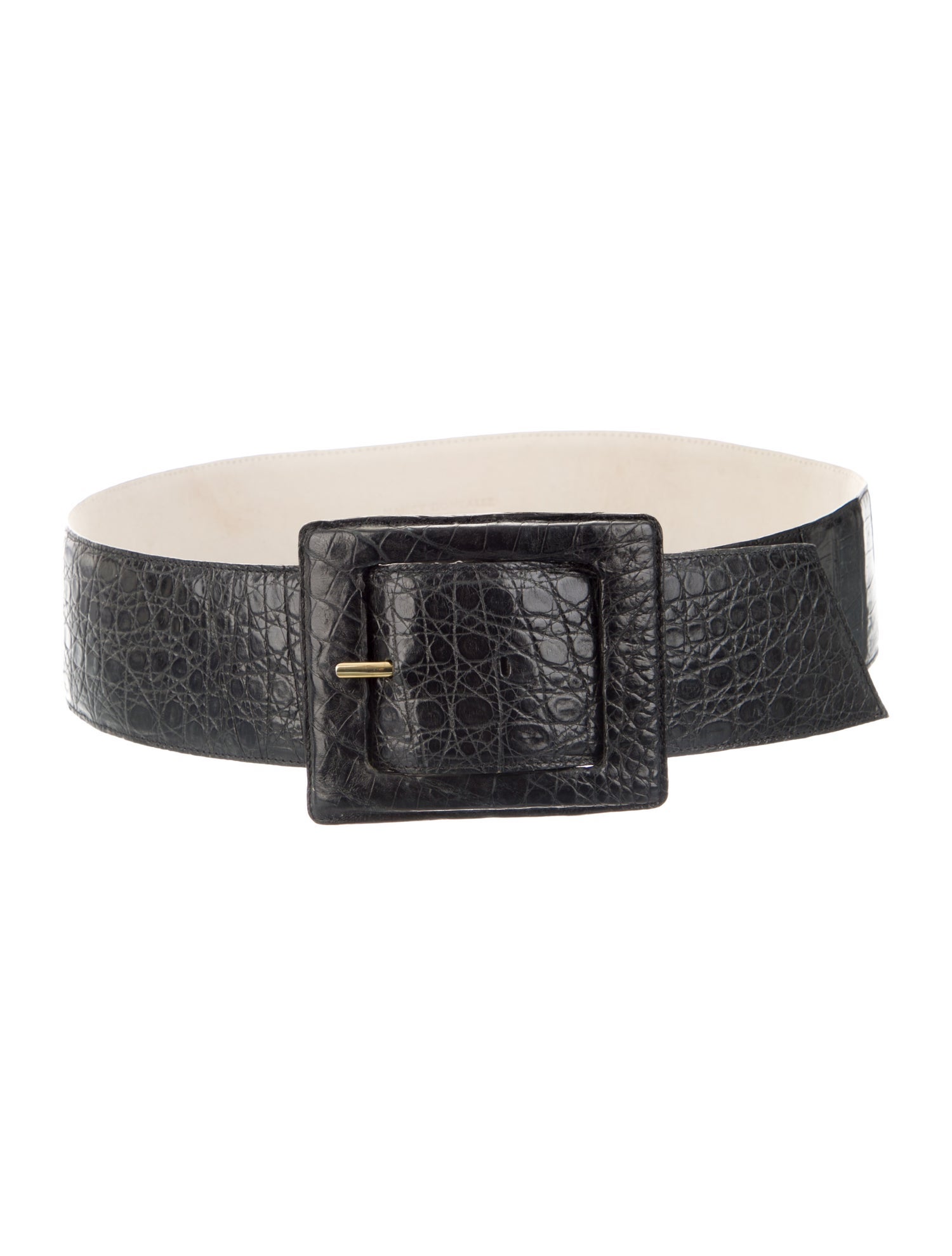 Nancy Gonzalez Wide Leather Waist Belt