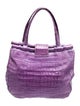 Nancy Gonzalez Crocodile Top Handle Bag