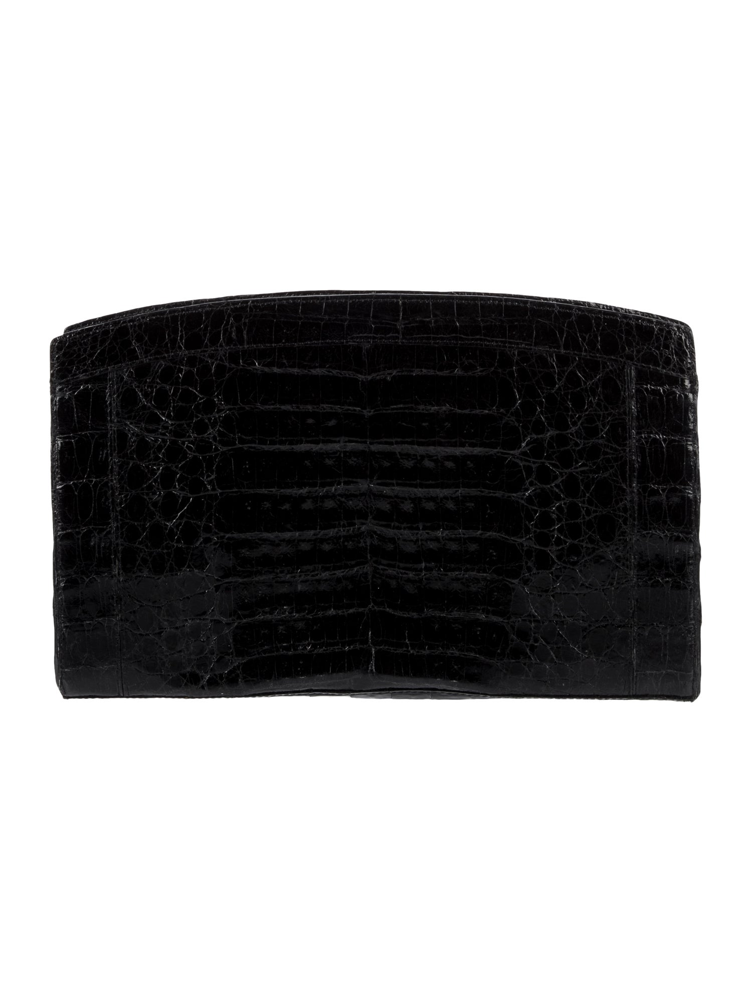 Nancy Gonzalez Patent Leather Clutch