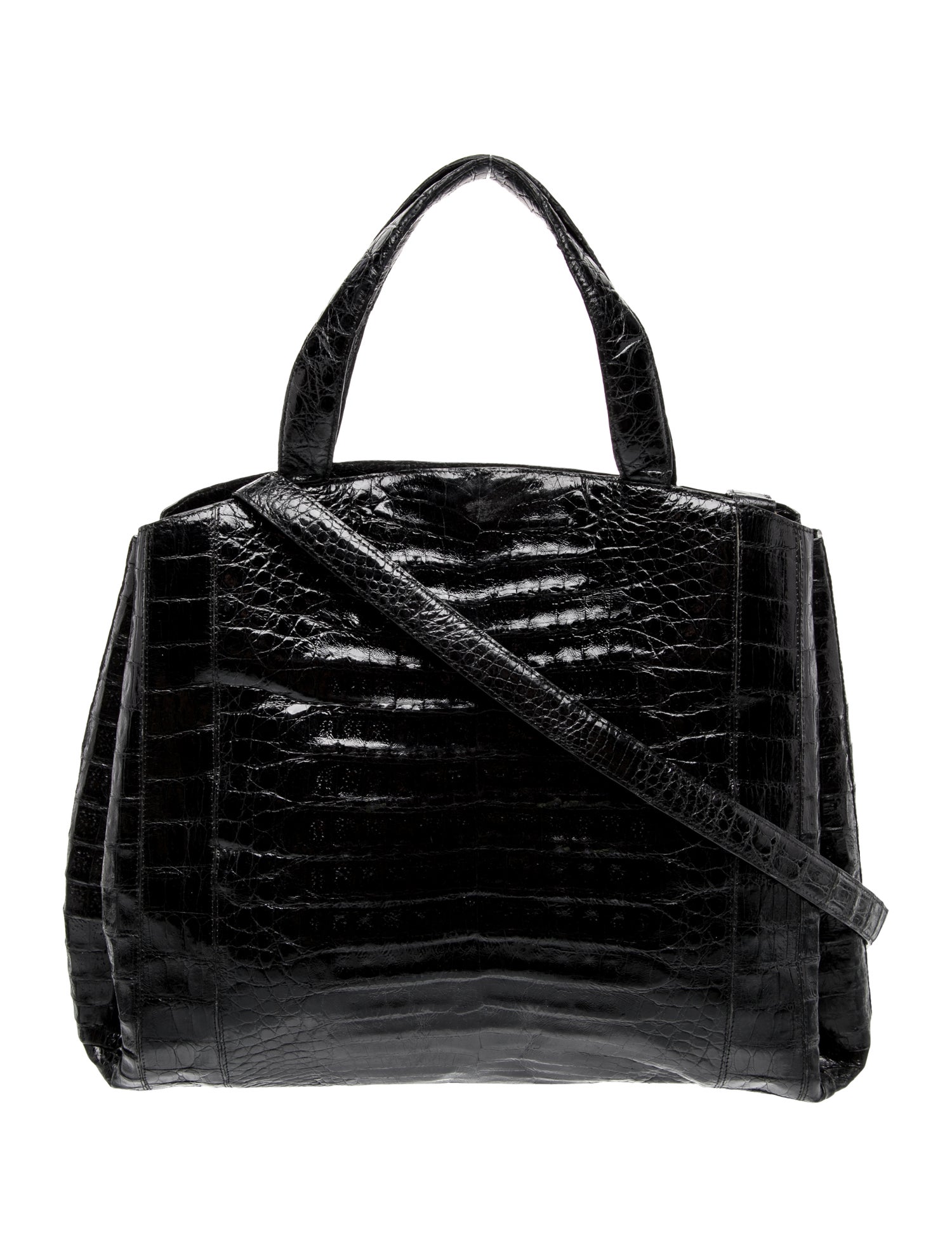 Nancy Gonzalez Crocodile Shoulder Bag