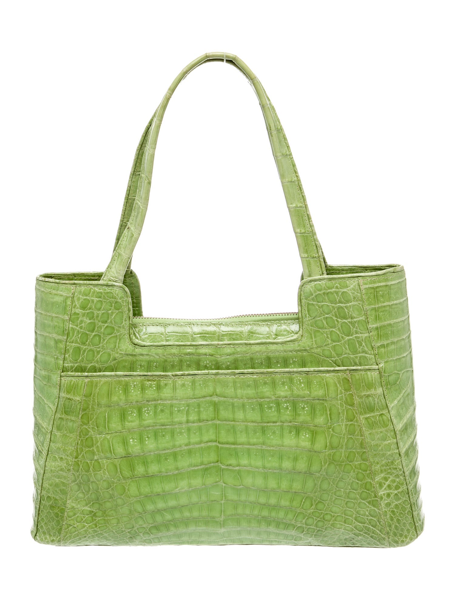 Nancy Gonzalez Crocodile Top Handle Bag