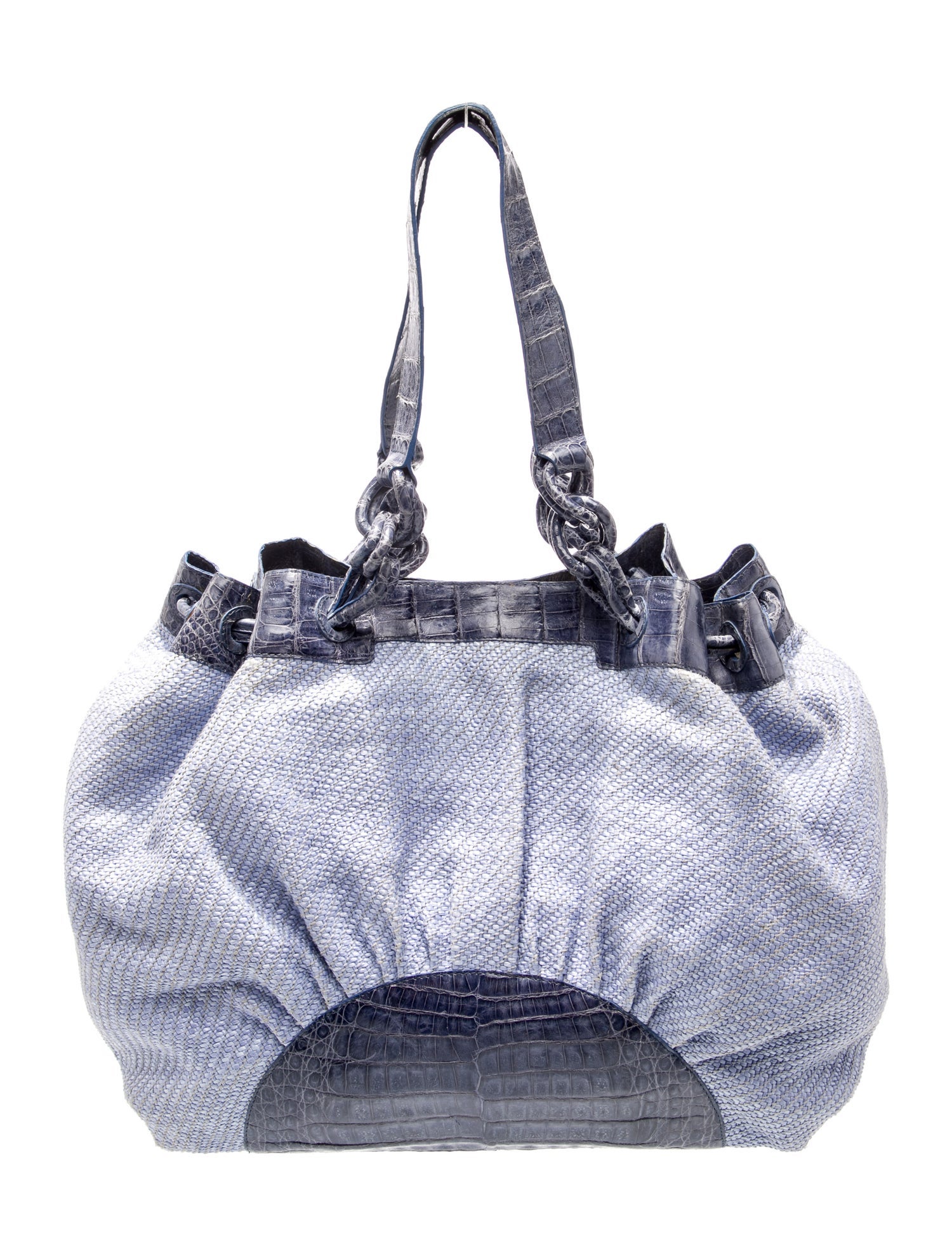 Nancy Gonzalez Crocodile Bucket Bag