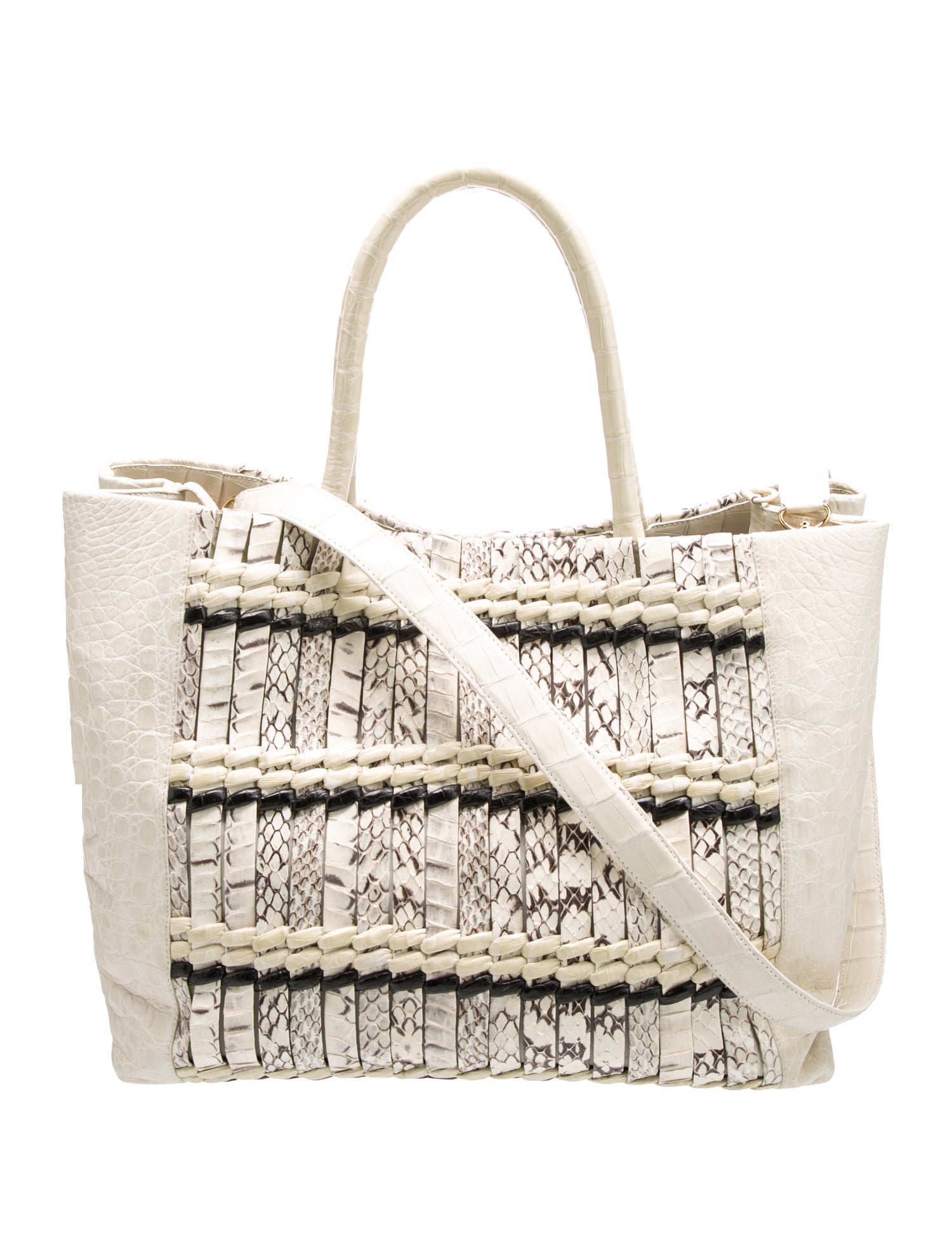 Nancy Gonzalez Crocodile Bucket Bag