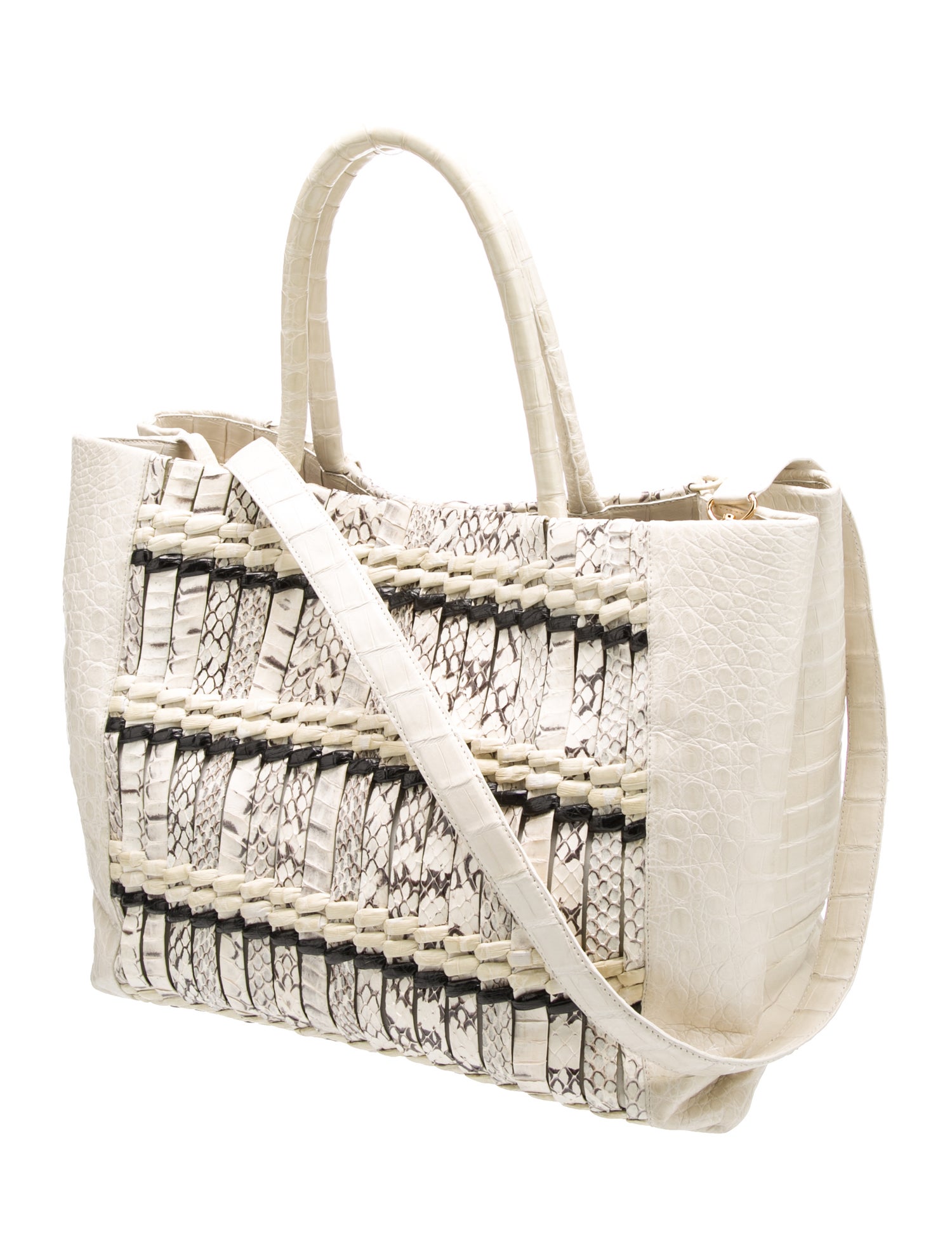 Nancy Gonzalez Crocodile Bucket Bag