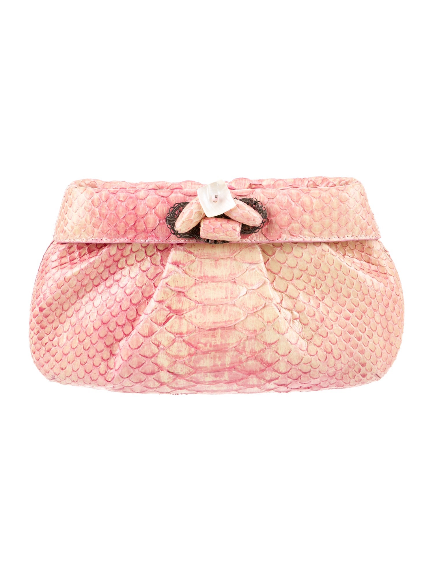 Nancy Gonzalez Python Evening Bag