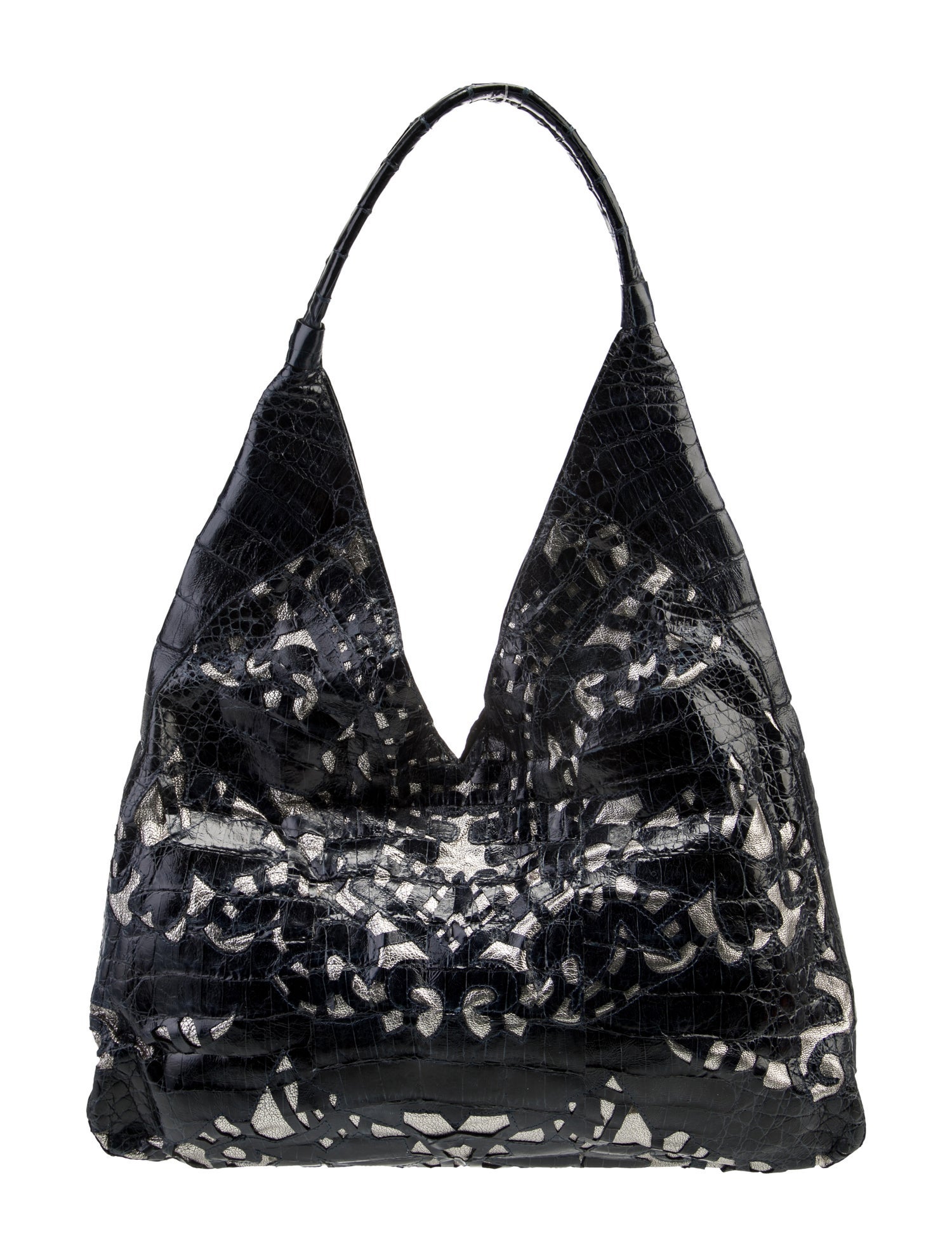 Nancy Gonzalez Crocodile Shoulder Bag