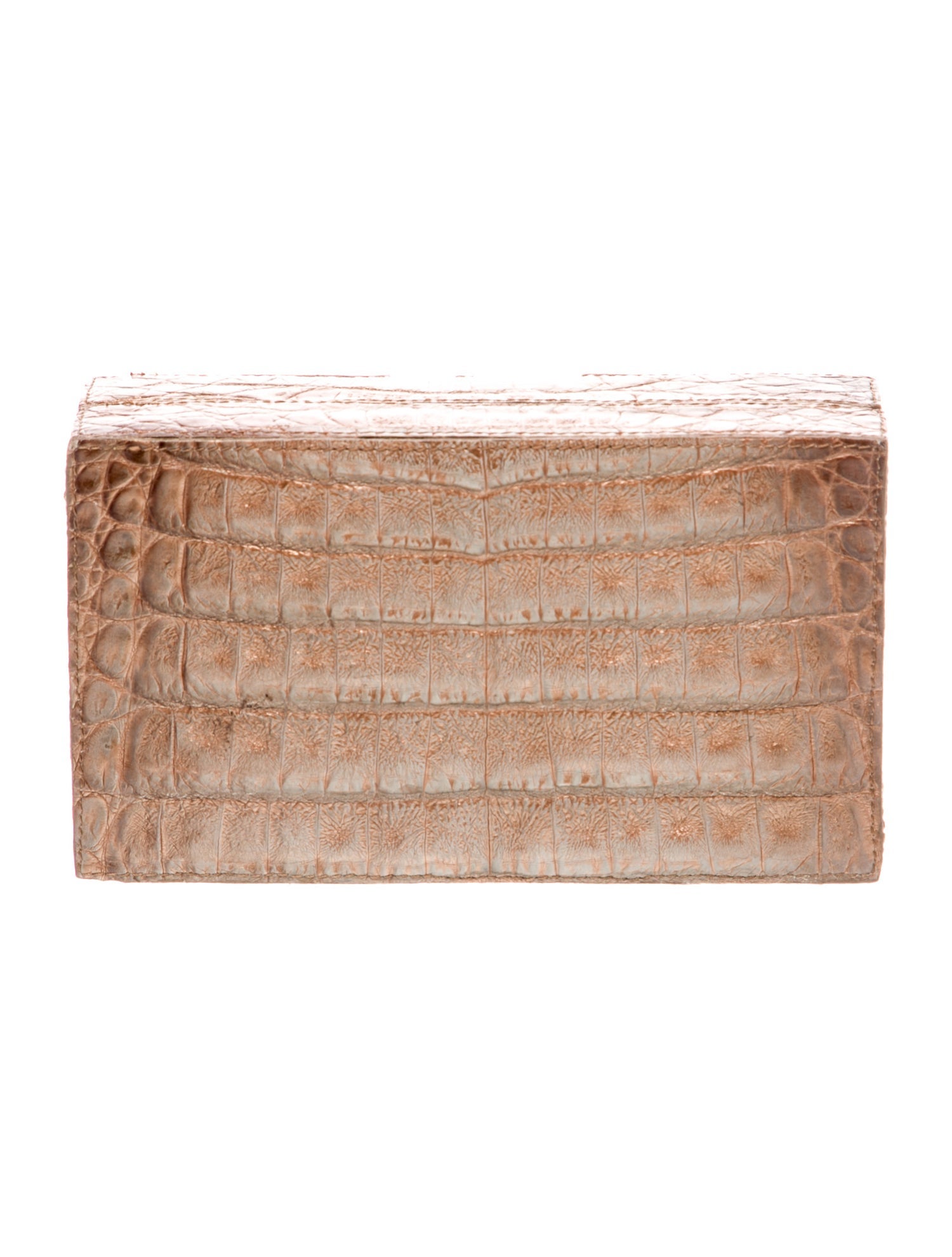 Nancy Gonzalez Crocodile Clutch