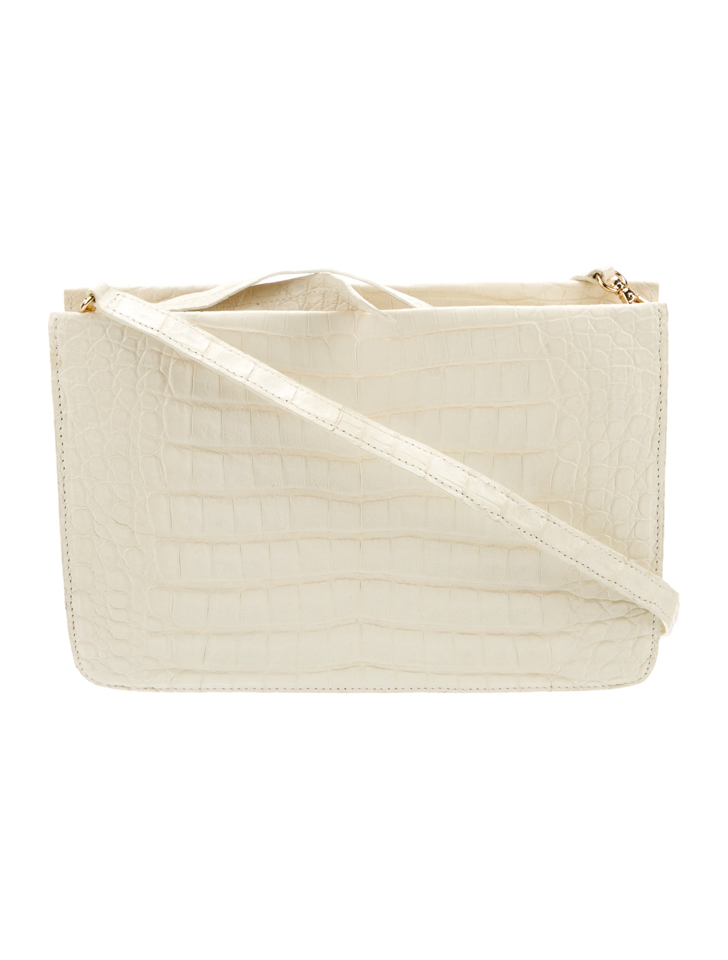 Nancy Gonzalez Embossed Leather Crossbody Bag