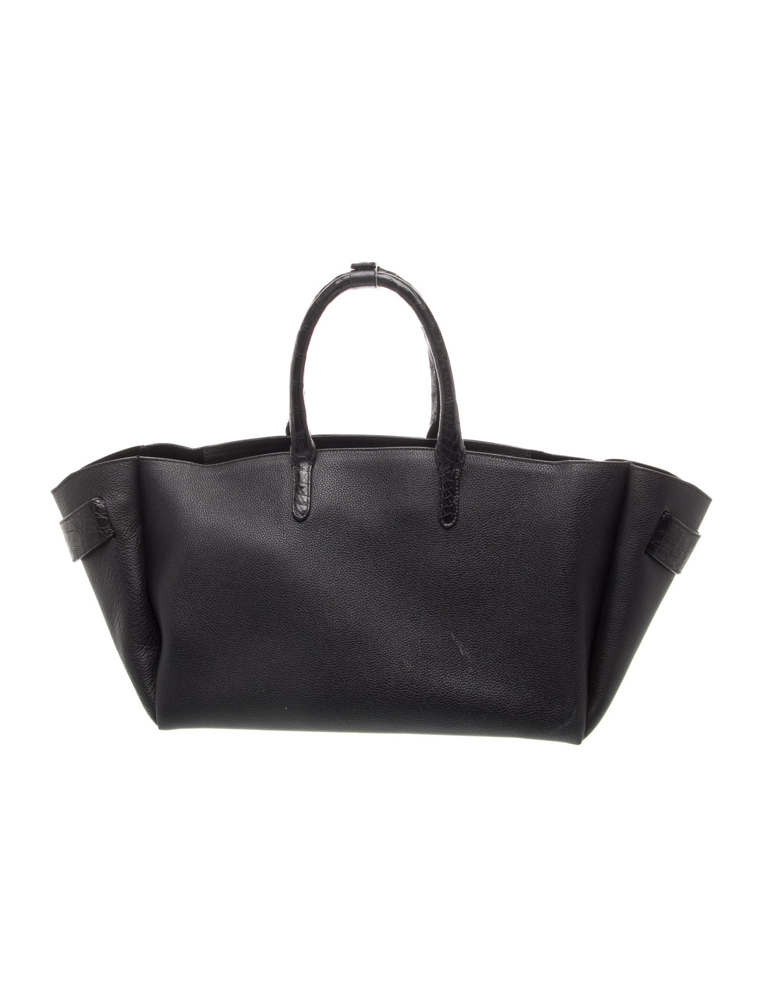 Nancy Gonzalez Leather Top Handle Bag