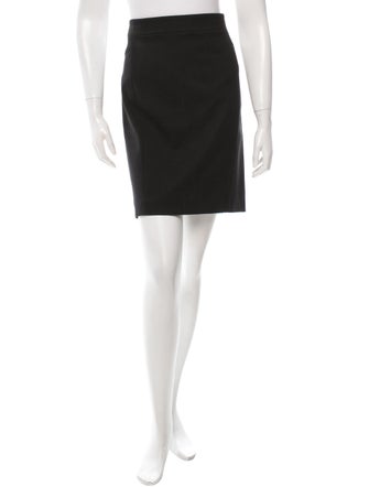Narciso Rodriguez Black Pencil Skirt