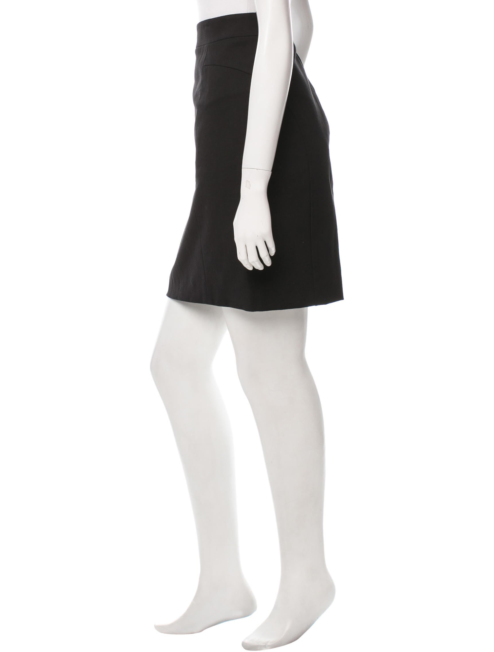 Narciso Rodriguez Black Pencil Skirt