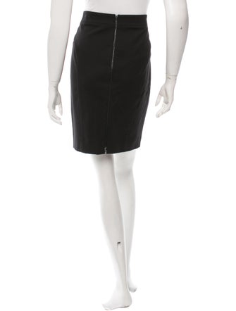 Narciso Rodriguez Black Pencil Skirt