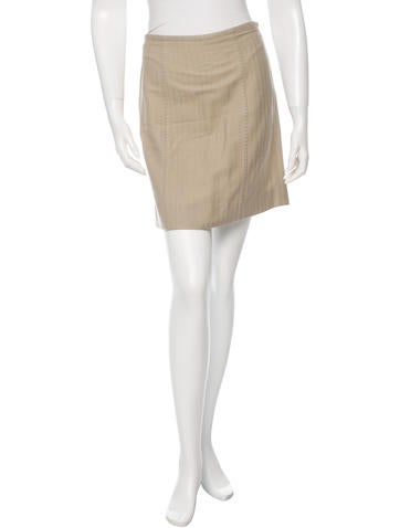 Narciso Rodriguez Wool & Silk-Blend Skirt