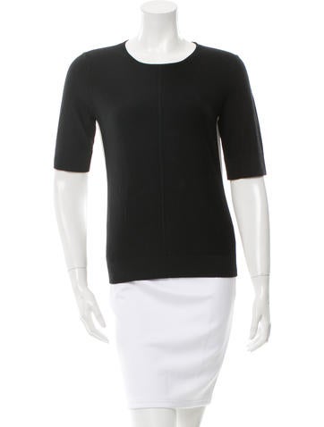 Narciso Rodriguez Wool & Silk Knit Top