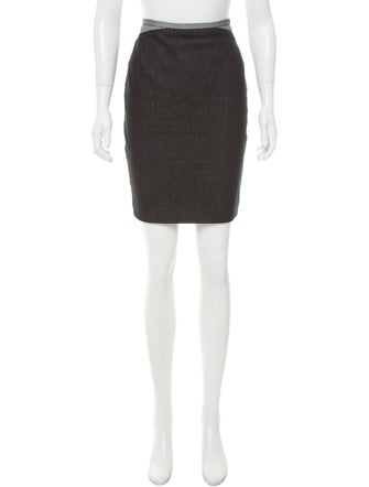 Narciso Rodriguez Denim Pencil Skirt
