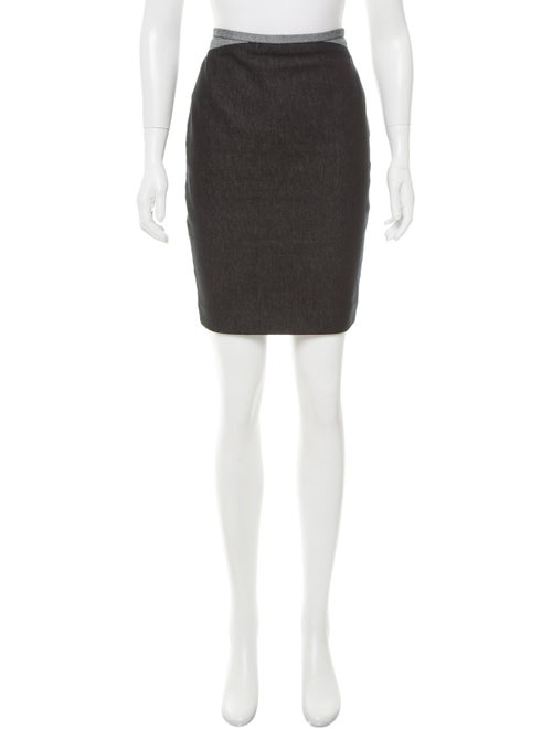 Narciso Rodriguez Denim Pencil Skirt