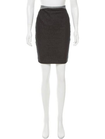 Narciso Rodriguez Skirts Denim Pencil Skirt M