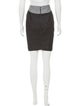 Narciso Rodriguez Denim Pencil Skirt