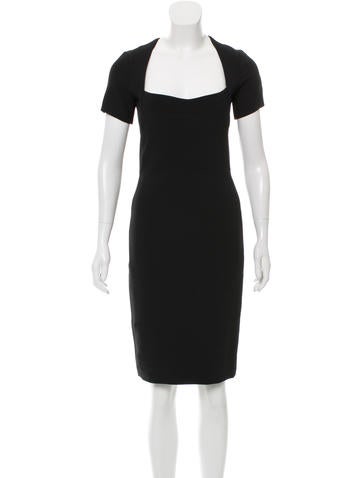 Narciso Rodriguez Dresses Short Sleeve Knee-Length Dress XS