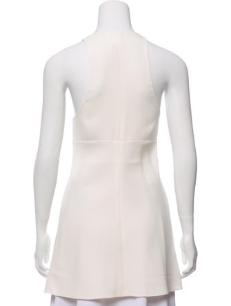 Narciso Rodriguez 2017 Sleeveless Longline Top