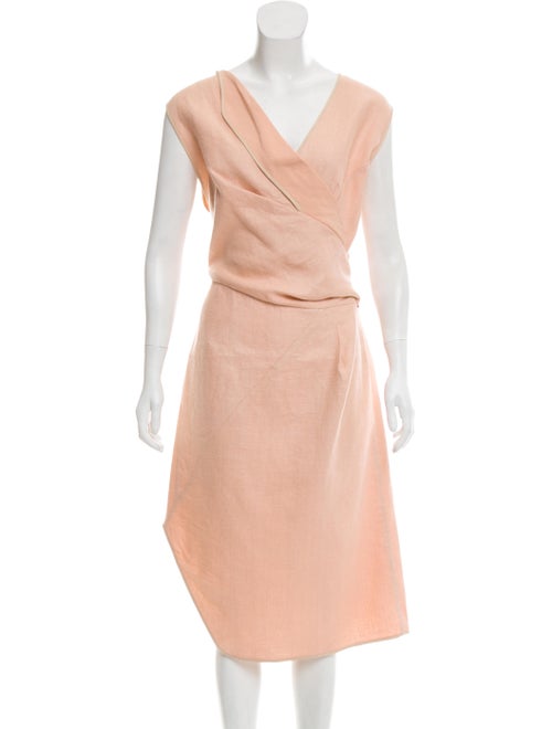 Narciso Rodriguez Open Back Midi Dress