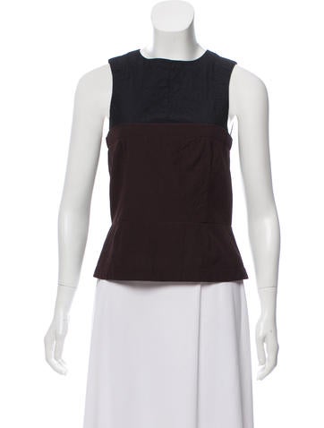 Narciso Rodriguez Tops 2018 Colorblock Top XS