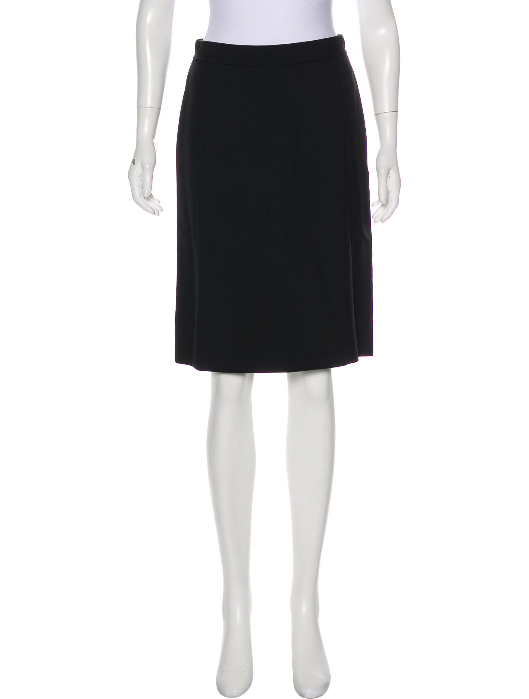 Narciso Rodriguez A-Line Knee-Length Skirt