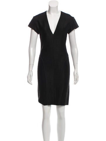 Narciso Rodriguez Dresses Knitted Knee-Length Dress XS