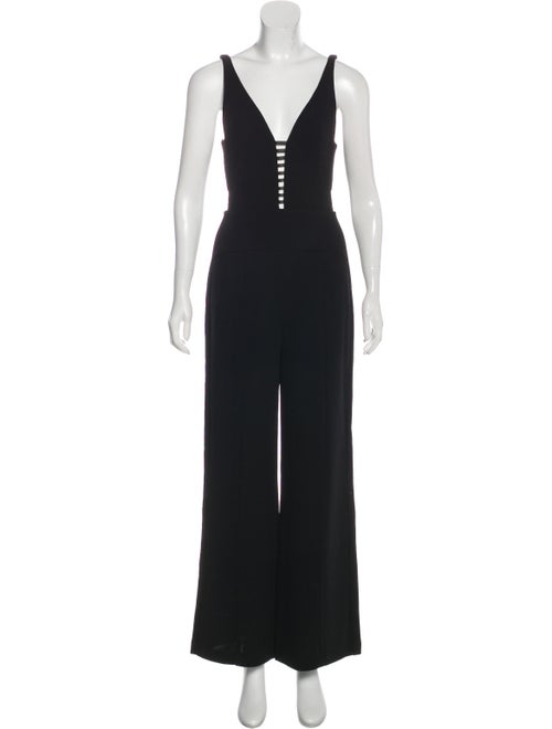 Narciso Rodriguez Virgin Wool Gauze Jumpsuit w/ Ta