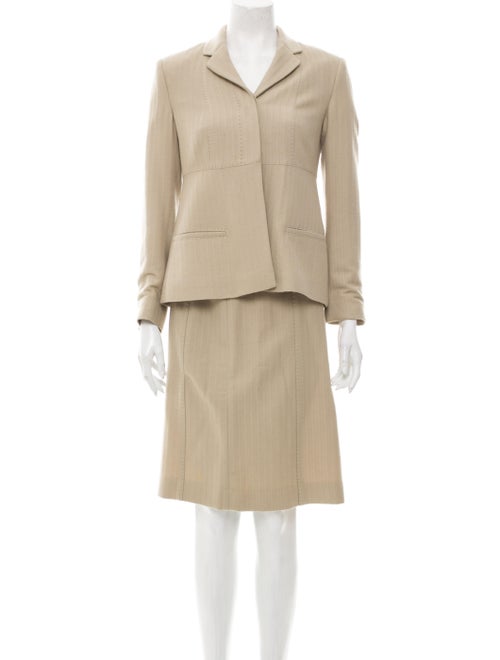 Narciso Rodriguez Virgin Wool Skirt Suit Wool