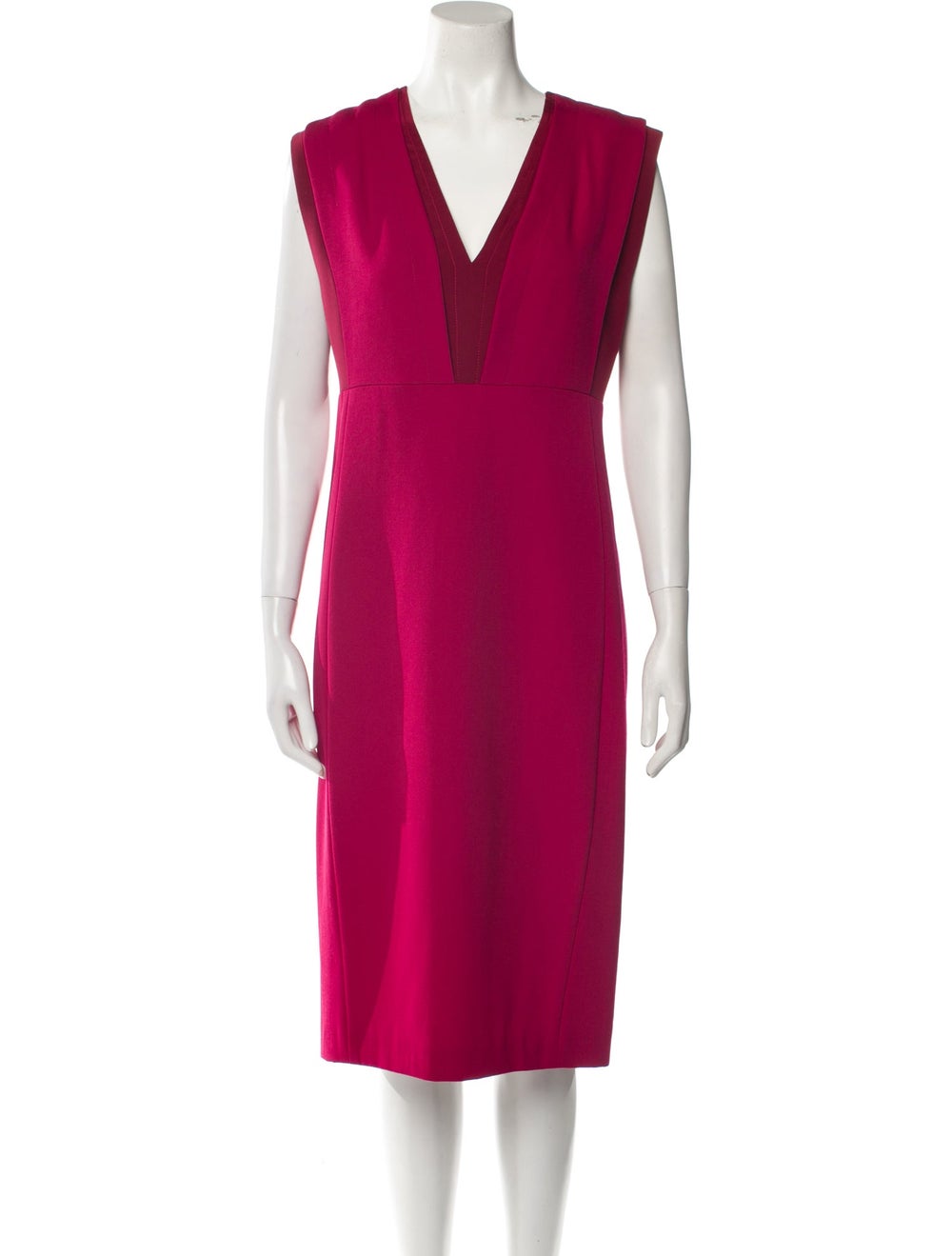 Sample item Narciso Rodriguez Sheath Dress Pink S… - image 1
