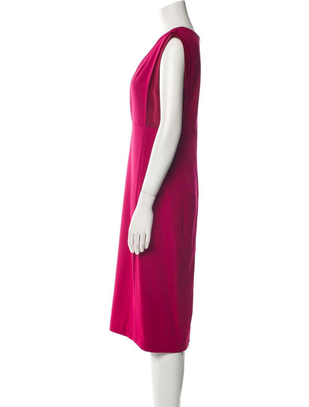Sample item Narciso Rodriguez Sheath Dress Pink S… - image 2