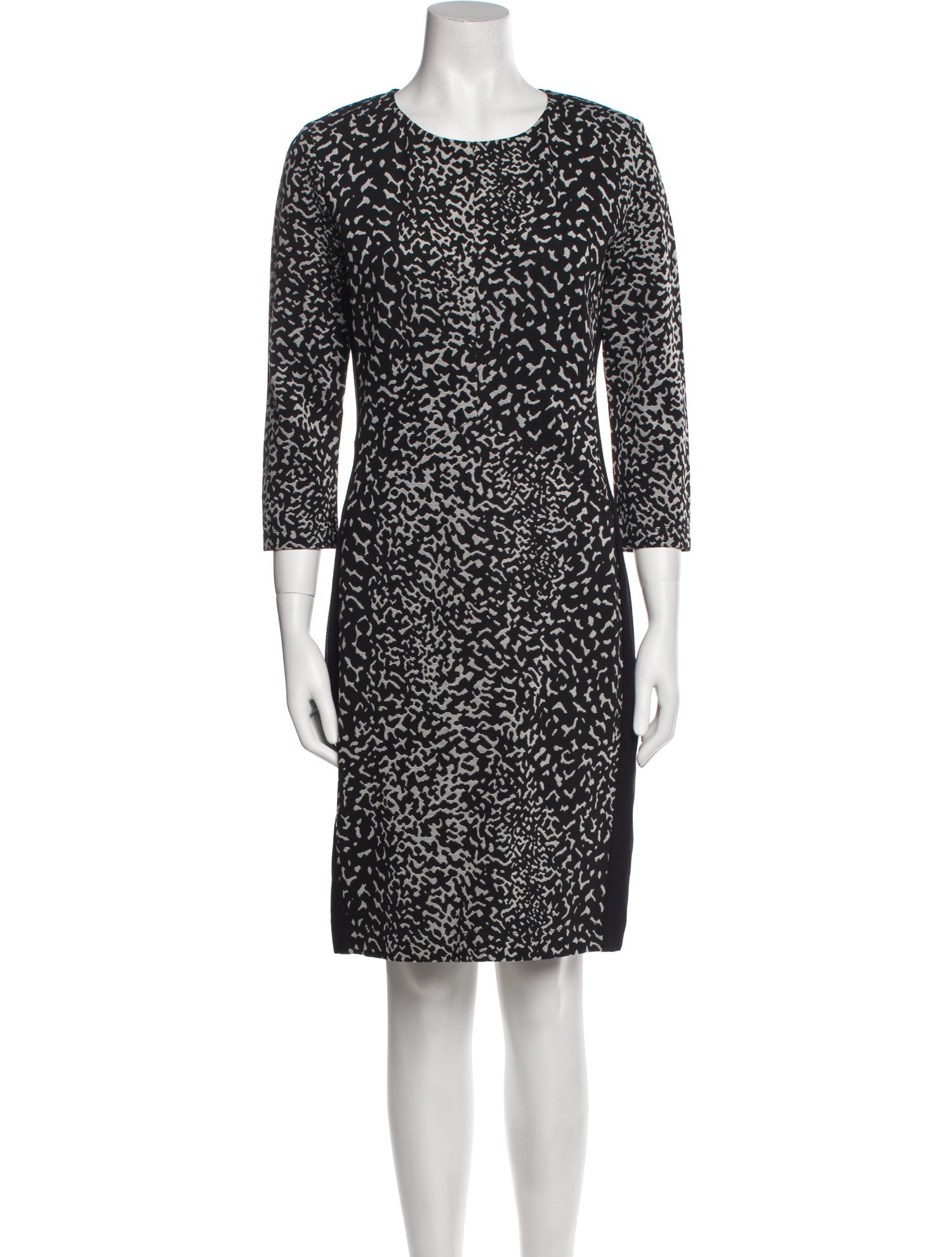 Narciso Rodriguez Animal Print Knee-Length Dress