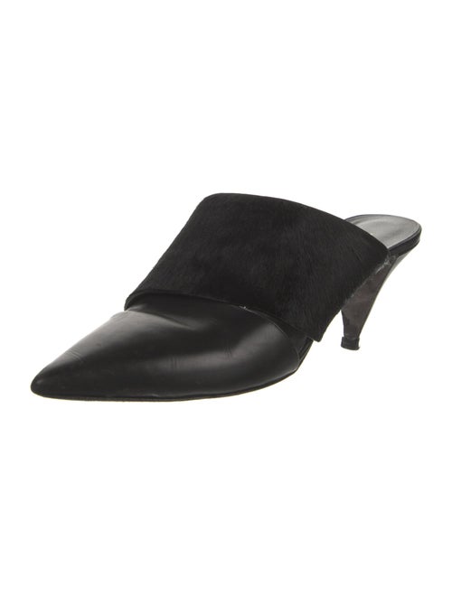 Narciso Rodriguez Leather Mules