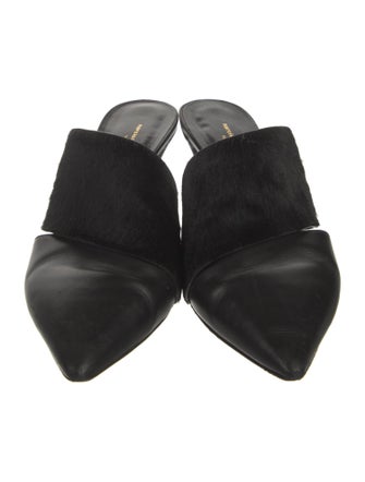 Narciso Rodriguez Leather Mules
