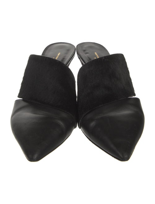 Narciso Rodriguez Leather Mules