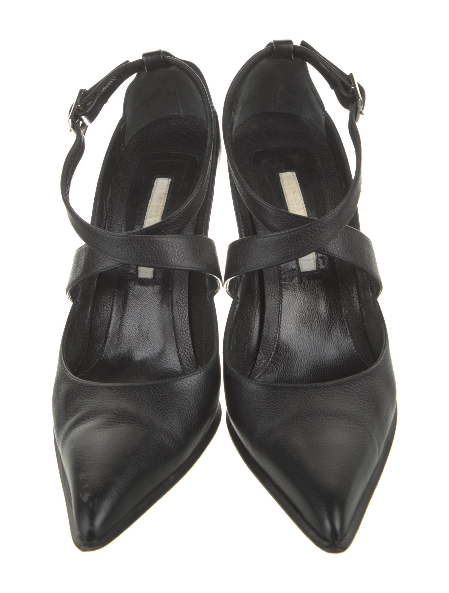 Narciso Rodriguez Leather Slingback Pumps