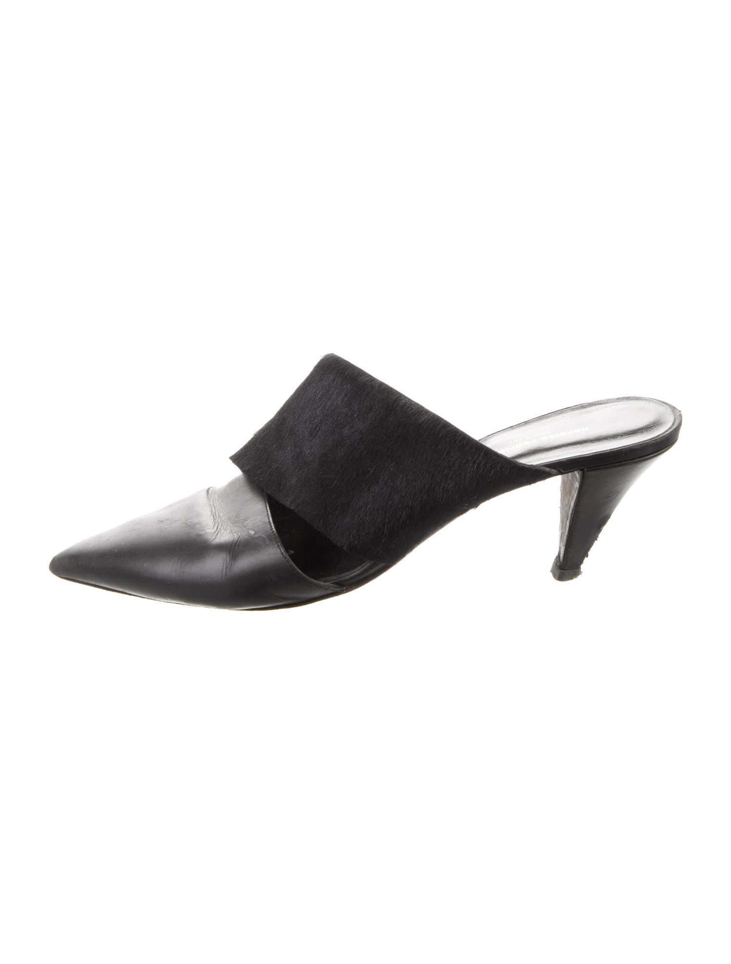 Narciso Rodriguez Leather Mules