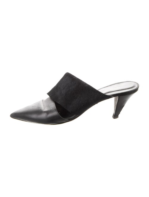 Narciso Rodriguez Leather Mules