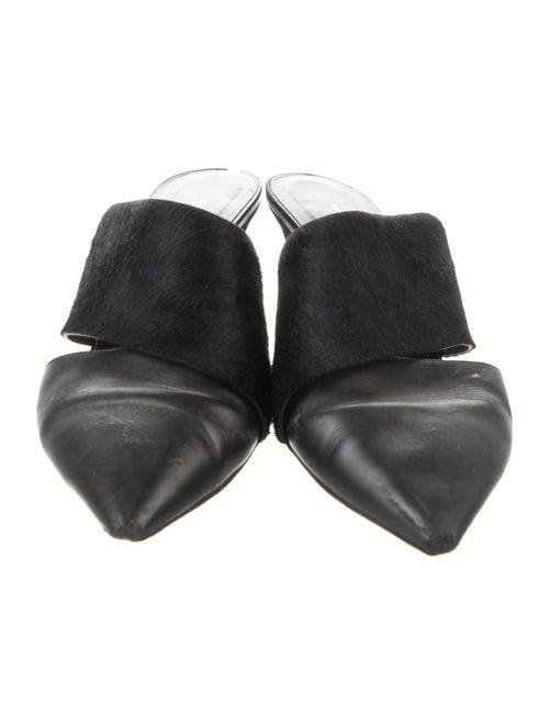 Narciso Rodriguez Leather Mules