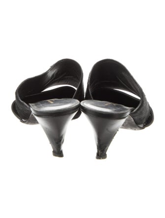 Narciso Rodriguez Leather Mules