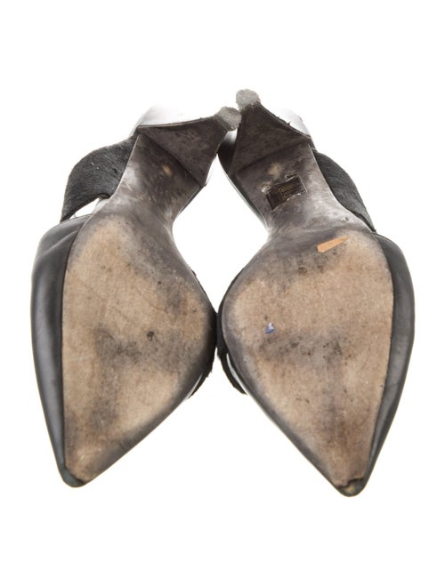 Narciso Rodriguez Leather Mules