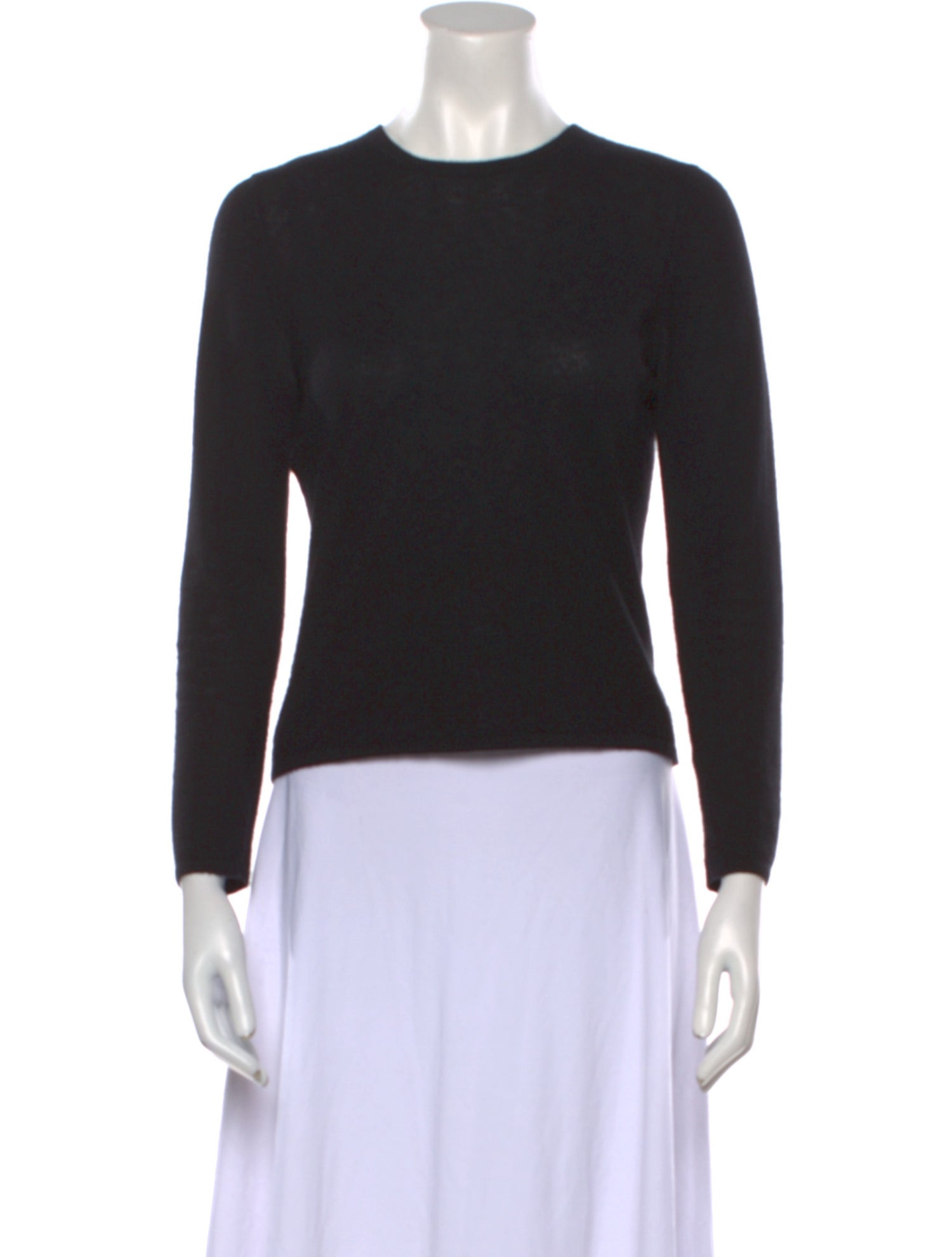 Narciso Rodriguez Cashmere Crew Neck Sweater
