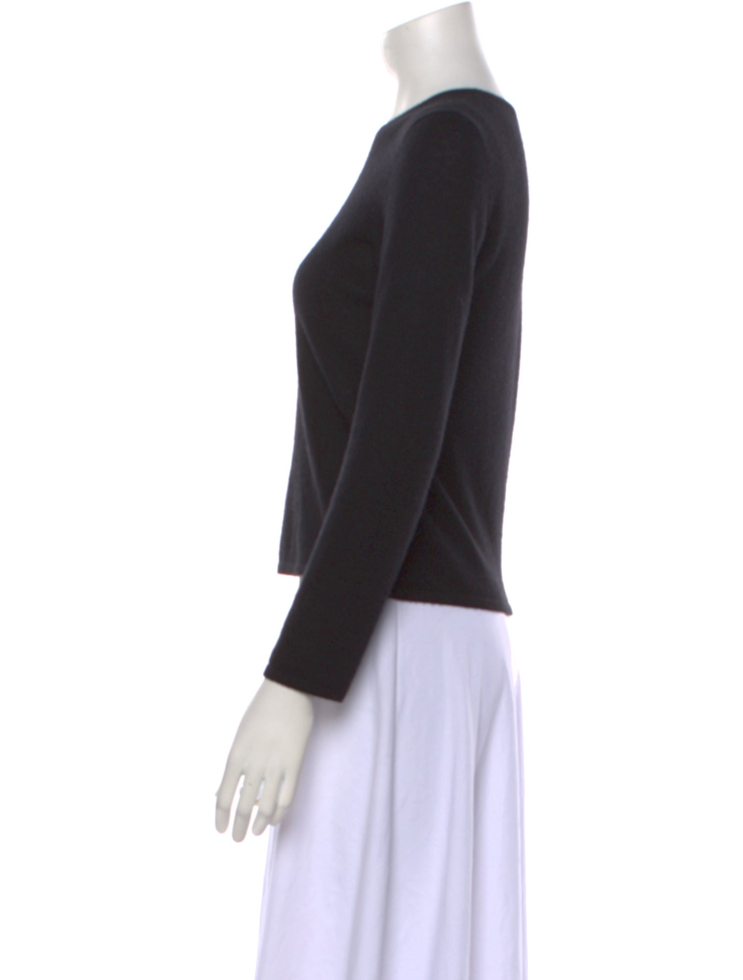 Narciso Rodriguez Cashmere Crew Neck Sweater