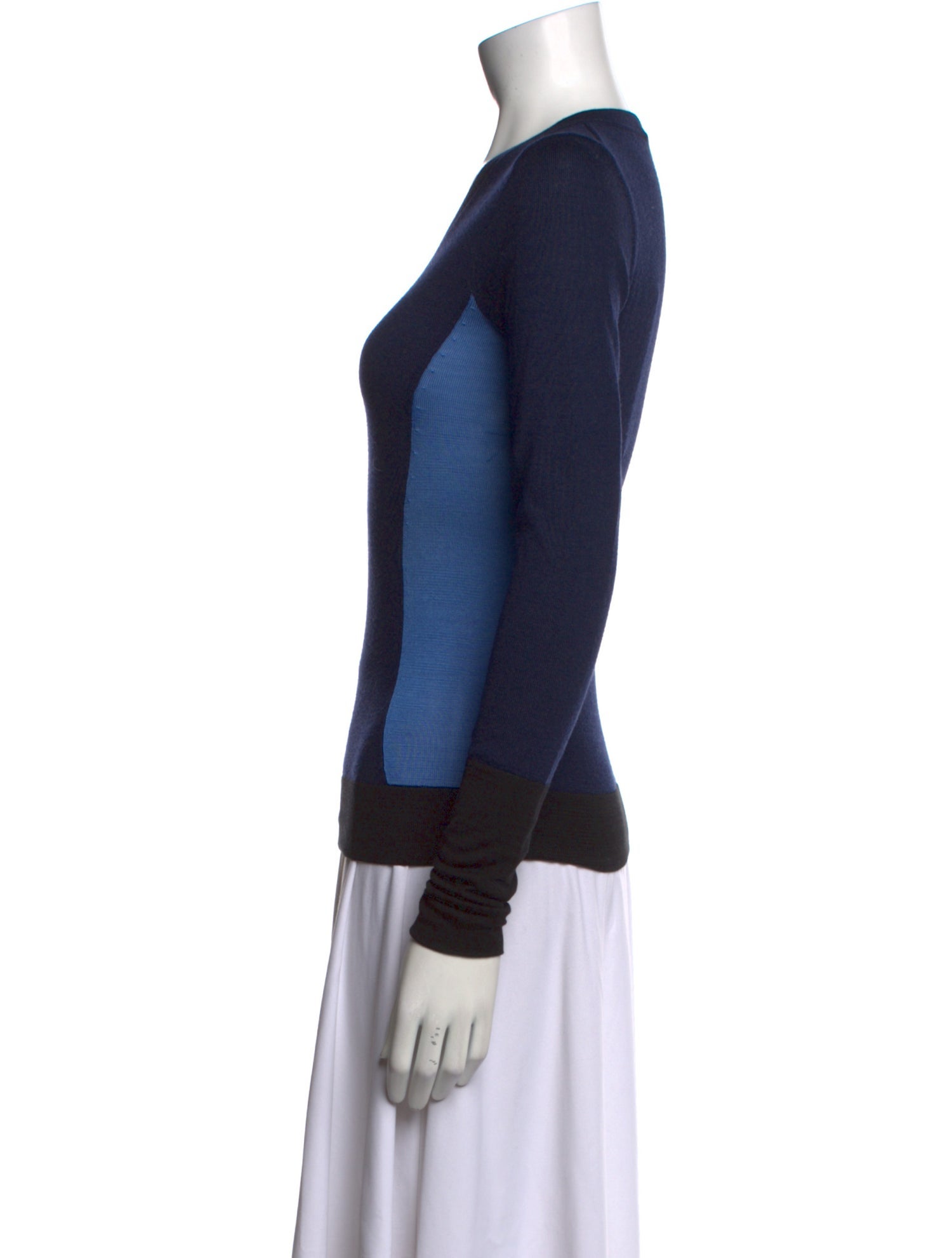 Narciso Rodriguez Wool V-Neck Top